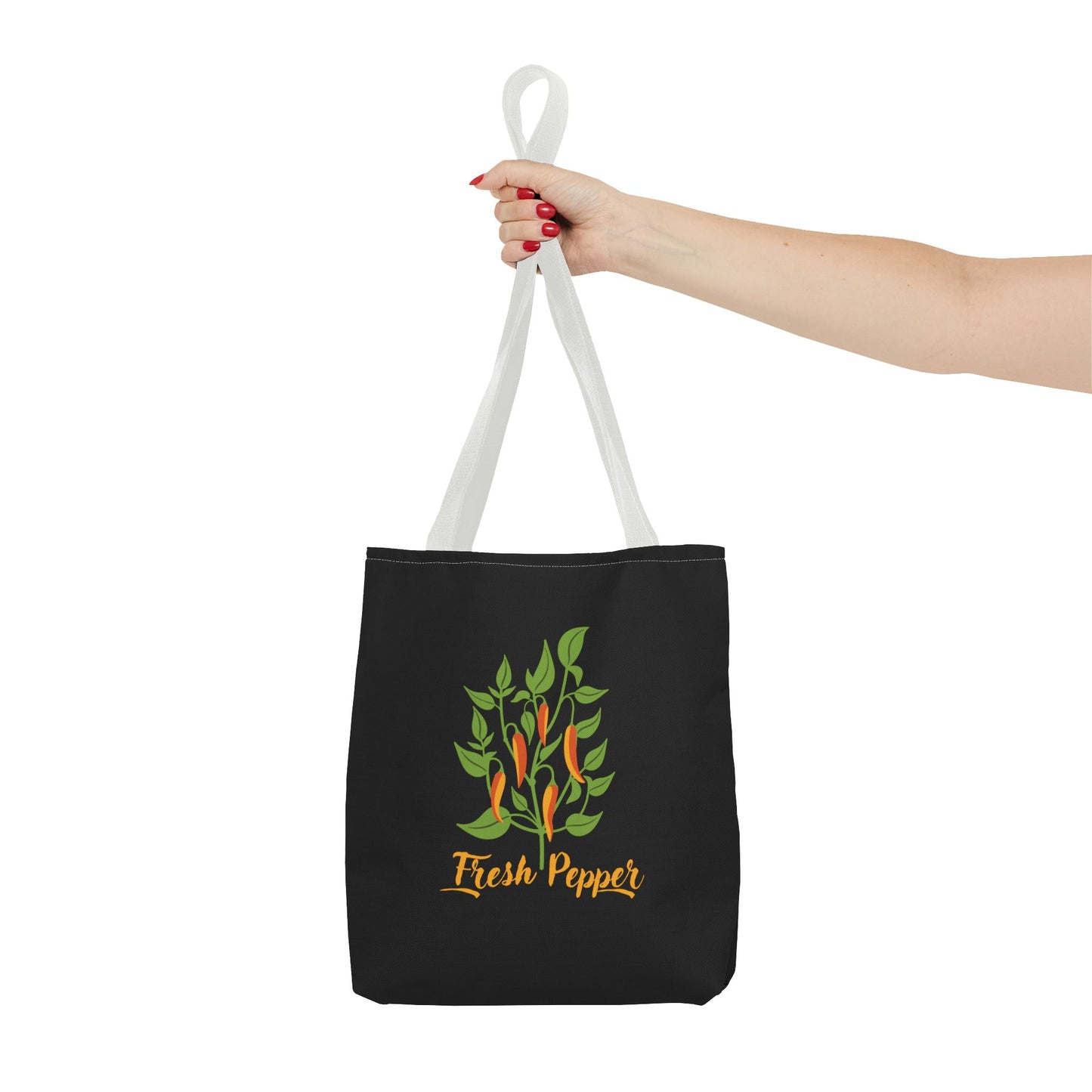 Cute Tote Bag with Fresh Pepper Tree Logo