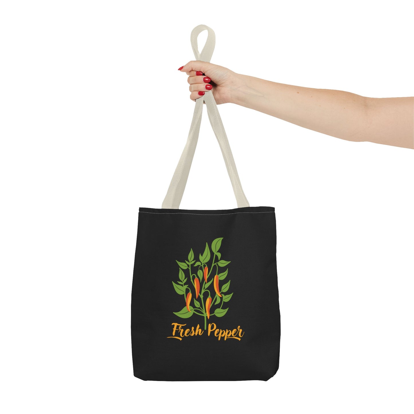 Cute Tote Bag with Fresh Pepper Tree Logo