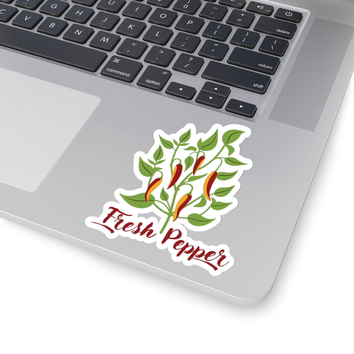 Fresh Pepper Sticker Medium Green
