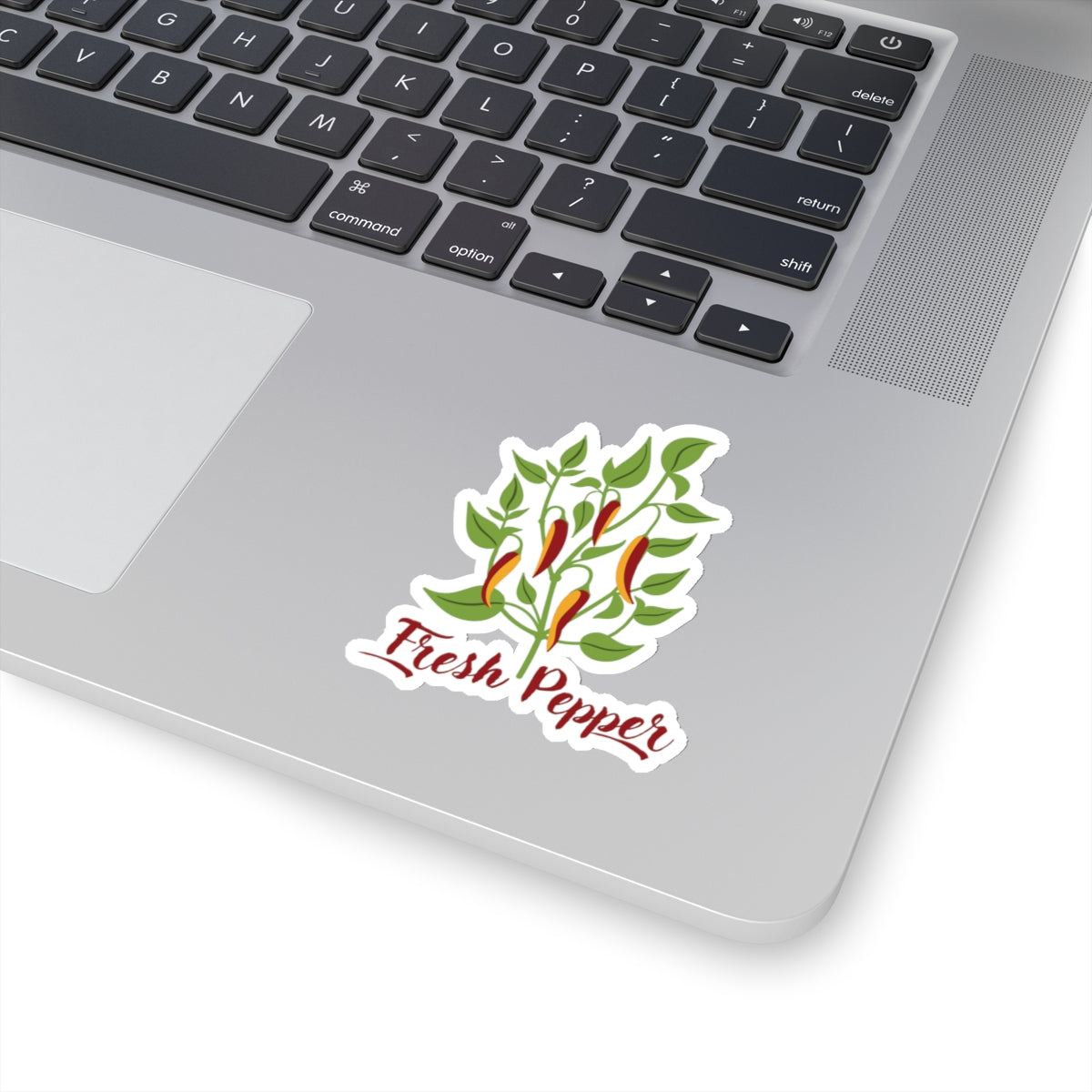 Fresh Pepper Sticker Medium Green