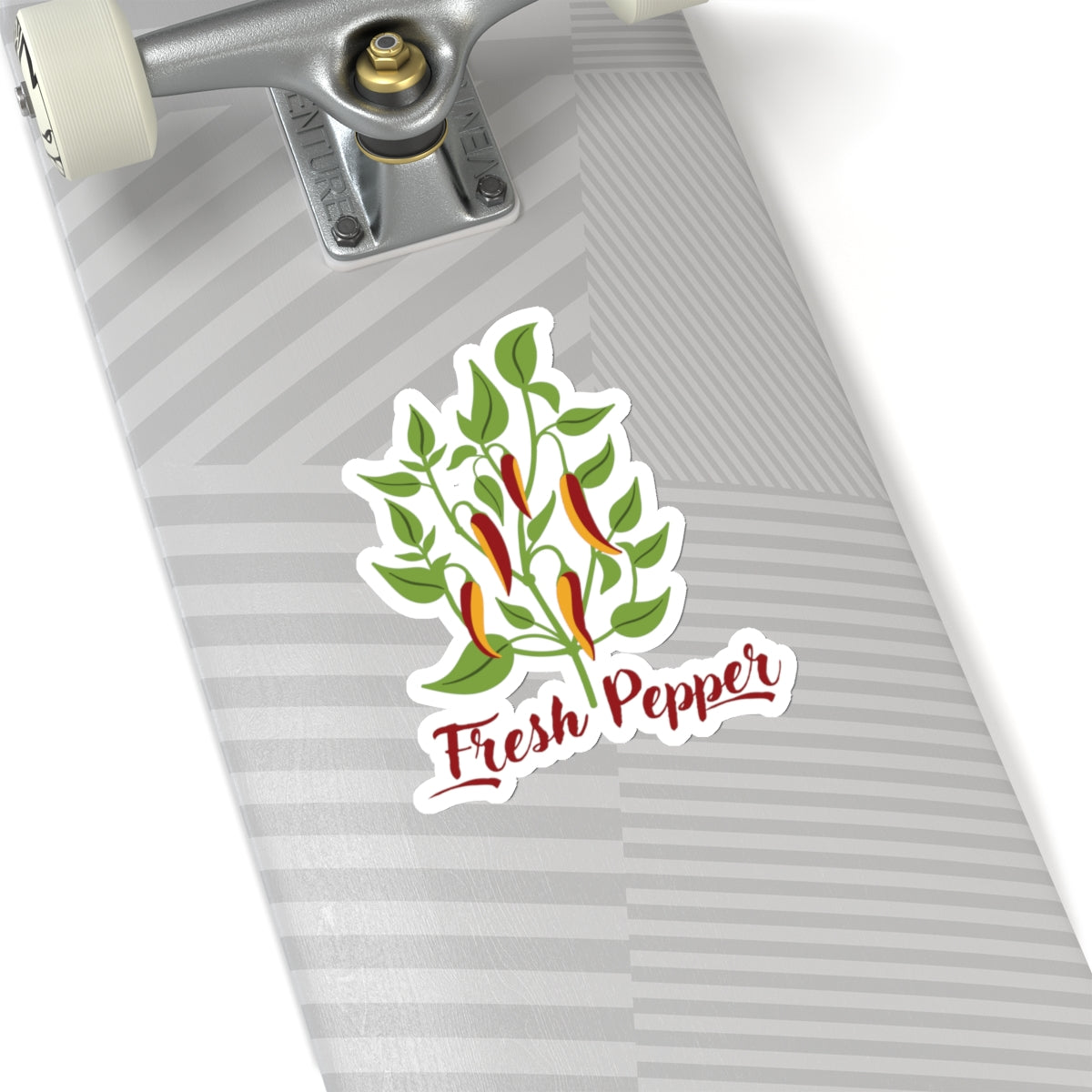 Fresh Pepper Sticker Medium Green