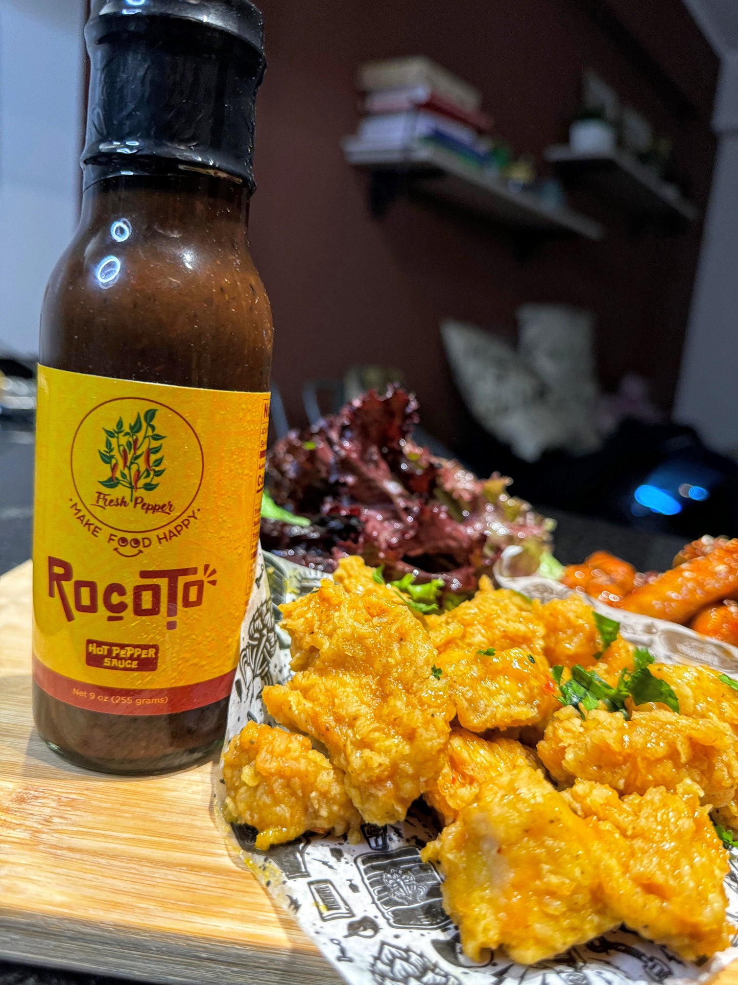 Rocoto Hot Pepper Sauce 9 wt oz. Bottle